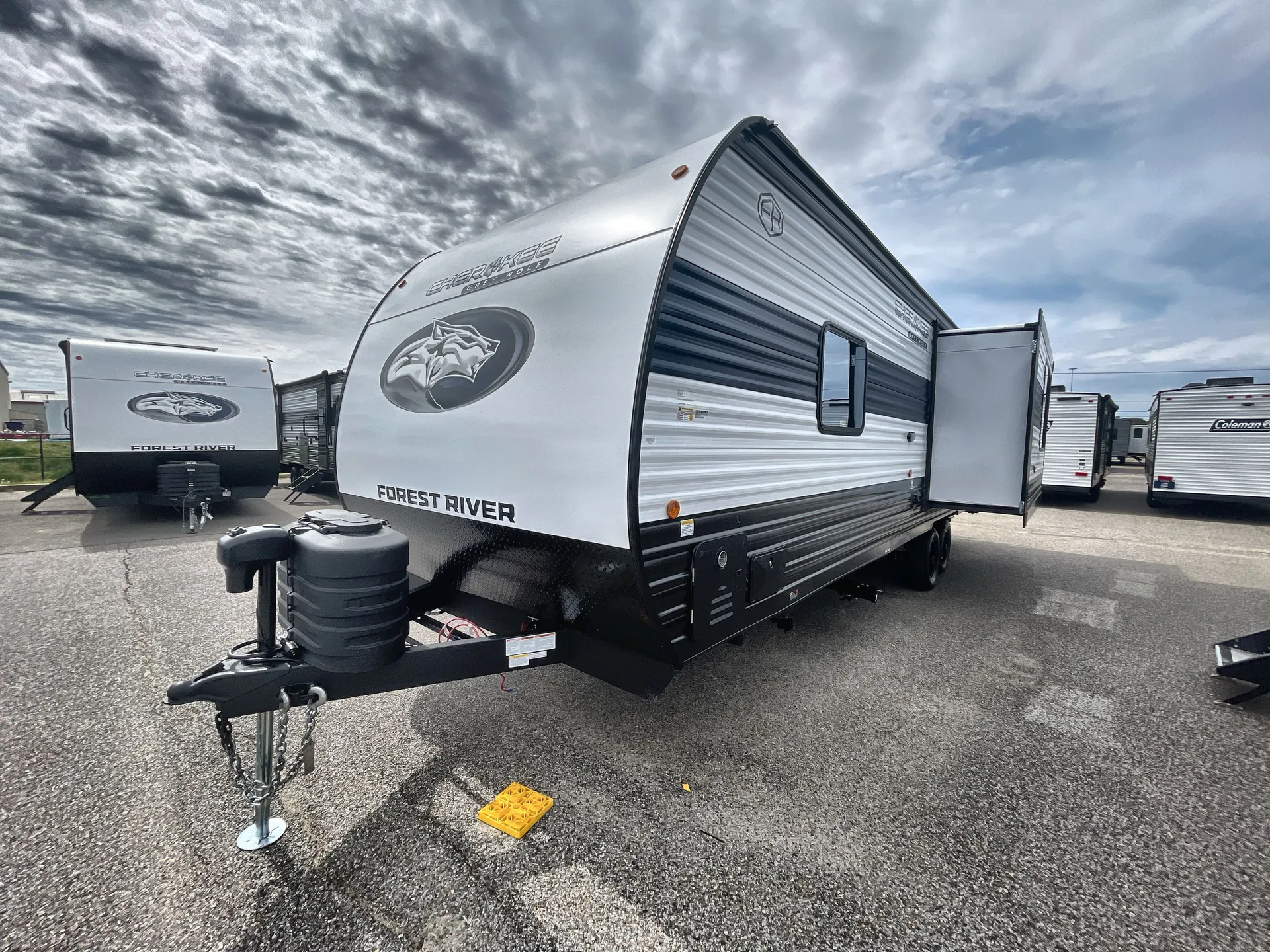 2026 Forest River Cherokee Grey Wolf 26SS — campside