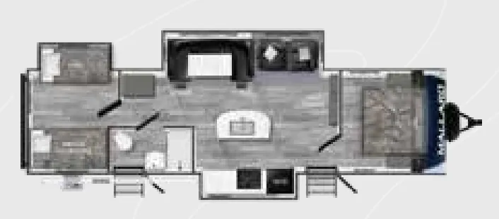 Heartland Mallard M33 floor plan