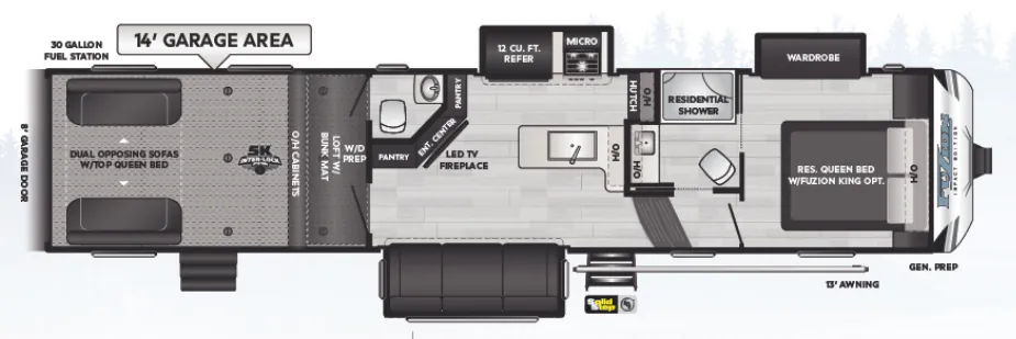 Keystone Impact 367 exterior