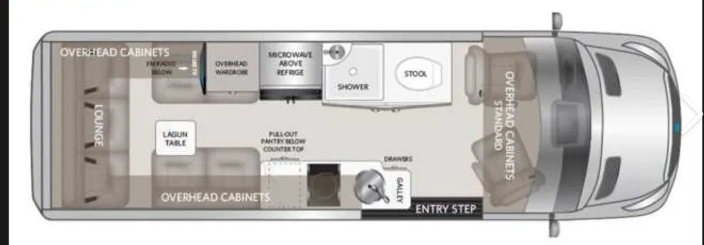 2026 Midwest Automotive Designs Patriot MD2F - Floor plan