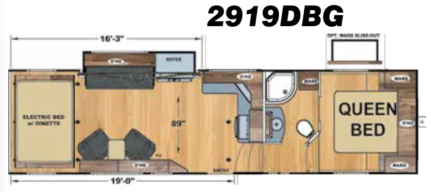 Eclipse Stellar 2919DBG floor plan