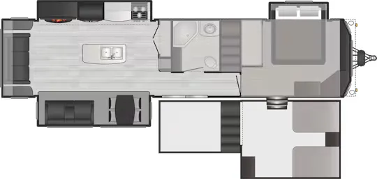 Keystone Residence 401FLFT floor plan