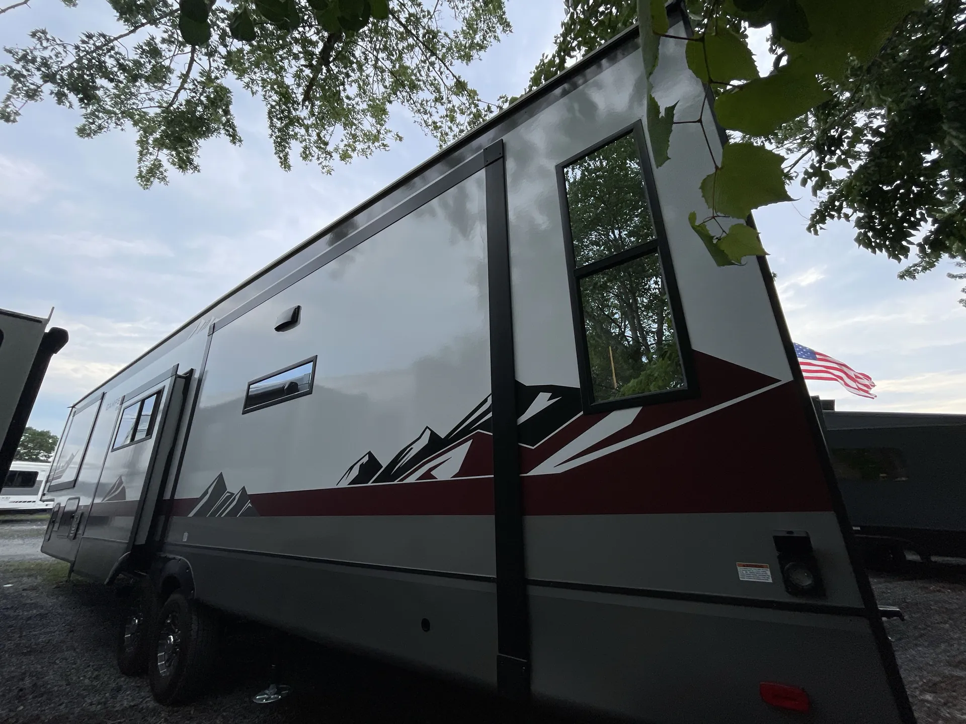 2027 Forest River Campsite Elite 36RF — off campside