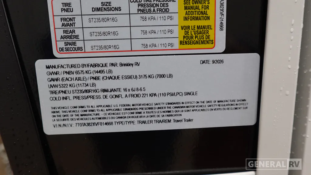 2027 Brinkley Model Z AIR 315, Photos photo 37