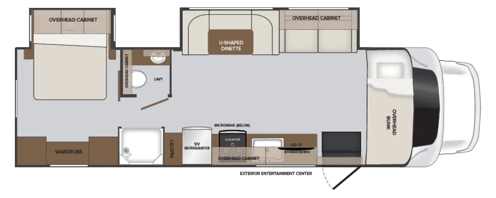 Holiday Rambler Incline 29H floor plan