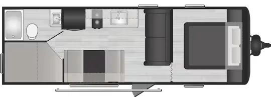 Keystone Springdale Classic 260BHCWE floor plan