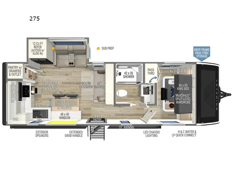 2026 Brinkley Model I 275 floor plan