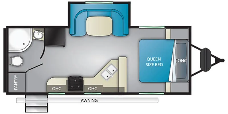 Heartland Sundance Ultra-Lite SDTT 221 RB floor plan