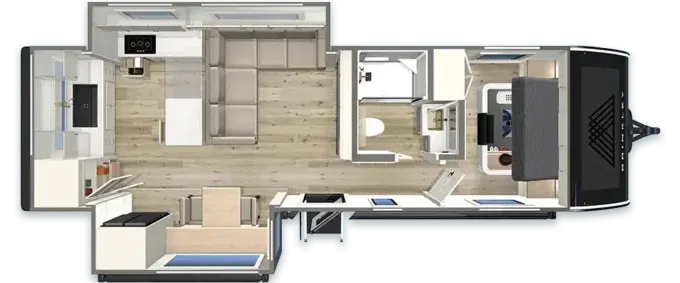 2026 Brinkley MODEL I 280 floor plan