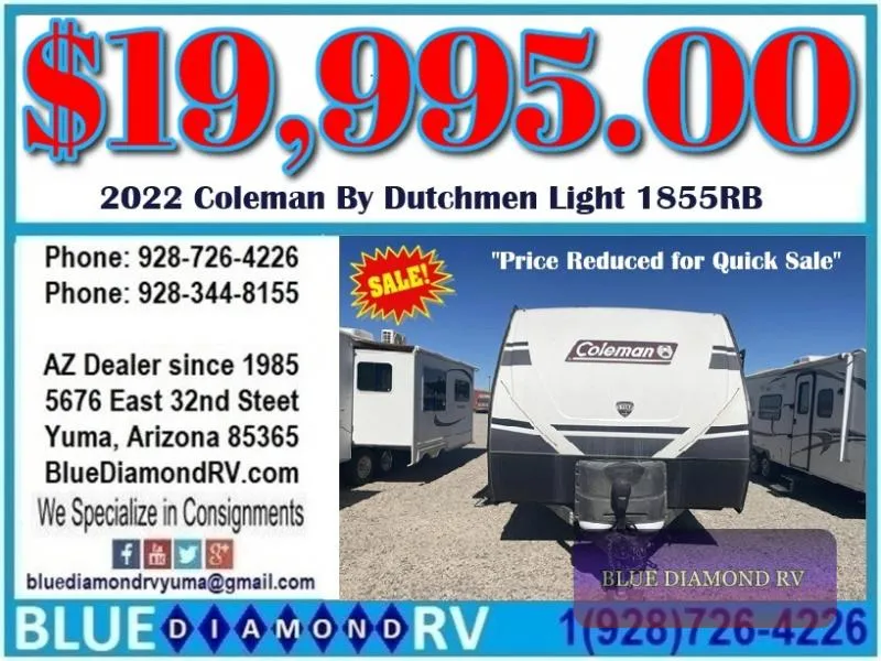 2022 Dutchmen Coleman Light 1855RB - Photo 2
