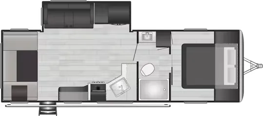 Keystone Springdale 256RDWE floor plan
