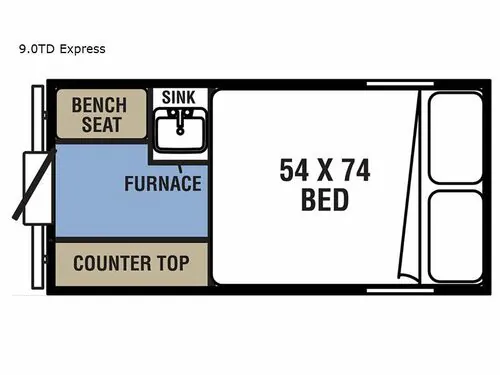2022 Coachmen RV Clipper Camping Trailers EXPRESS - Photo 3