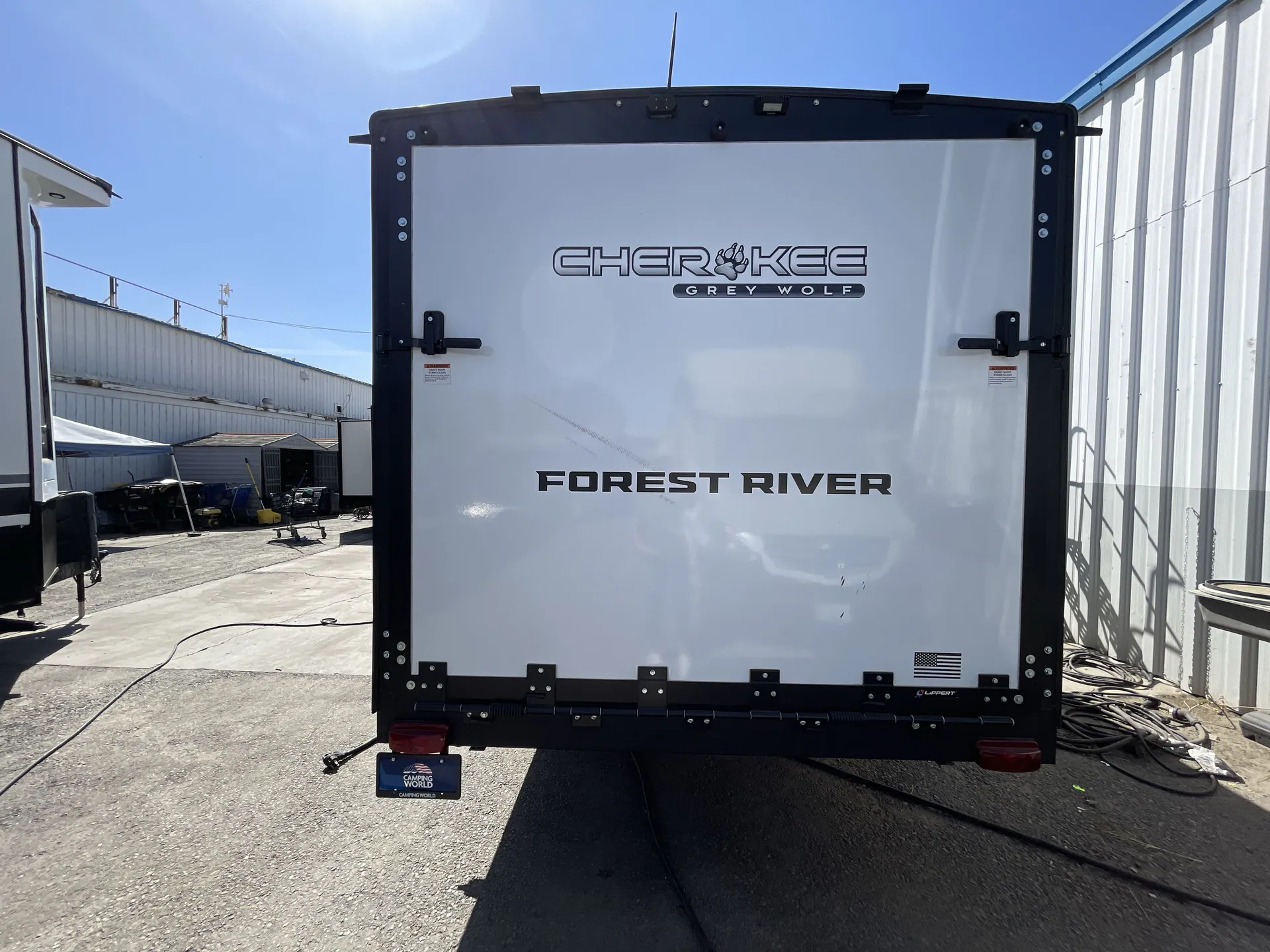 2025 Forest River Cherokee Grey Wolf 22RR — backside