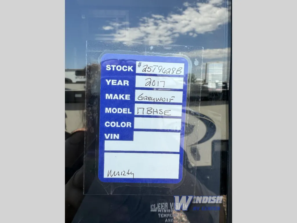 2017 Forest River Cherokee Grey Wolf 17BHSE, Photos photo 13