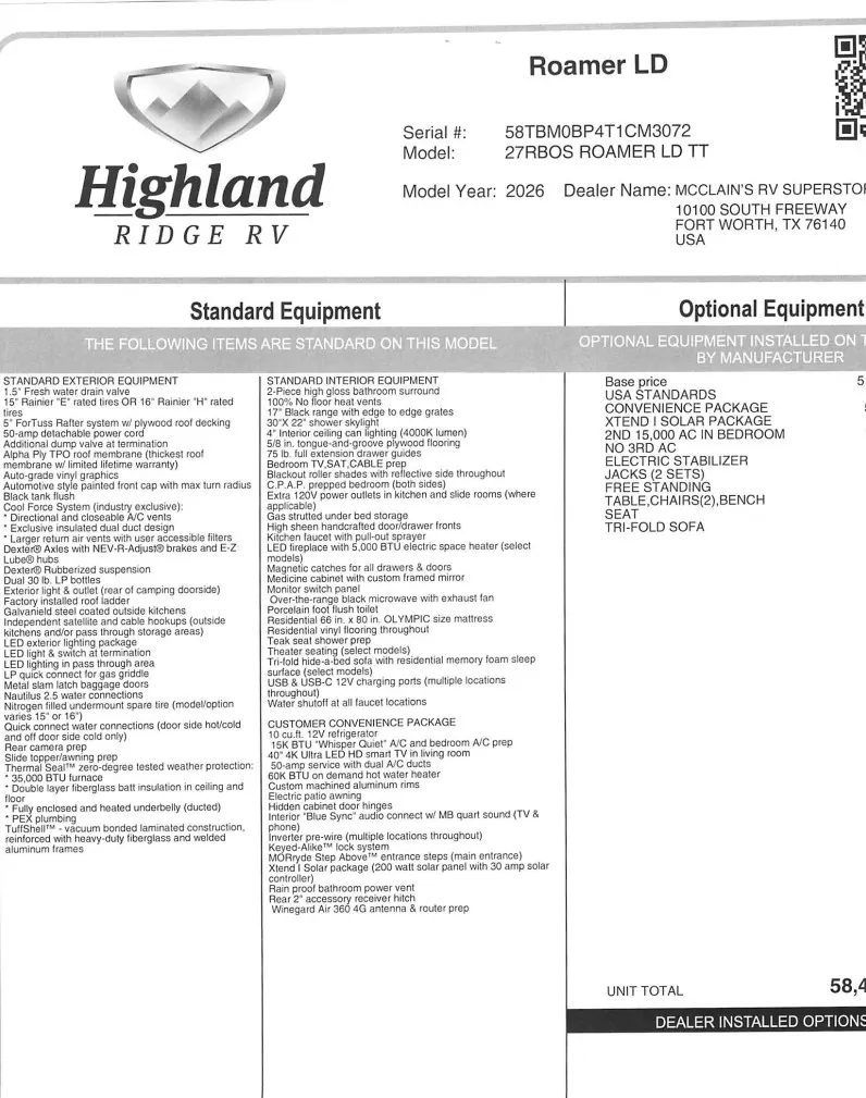 2026 Open Range RV Roamer Light Duty 27RBOS - Photo 4