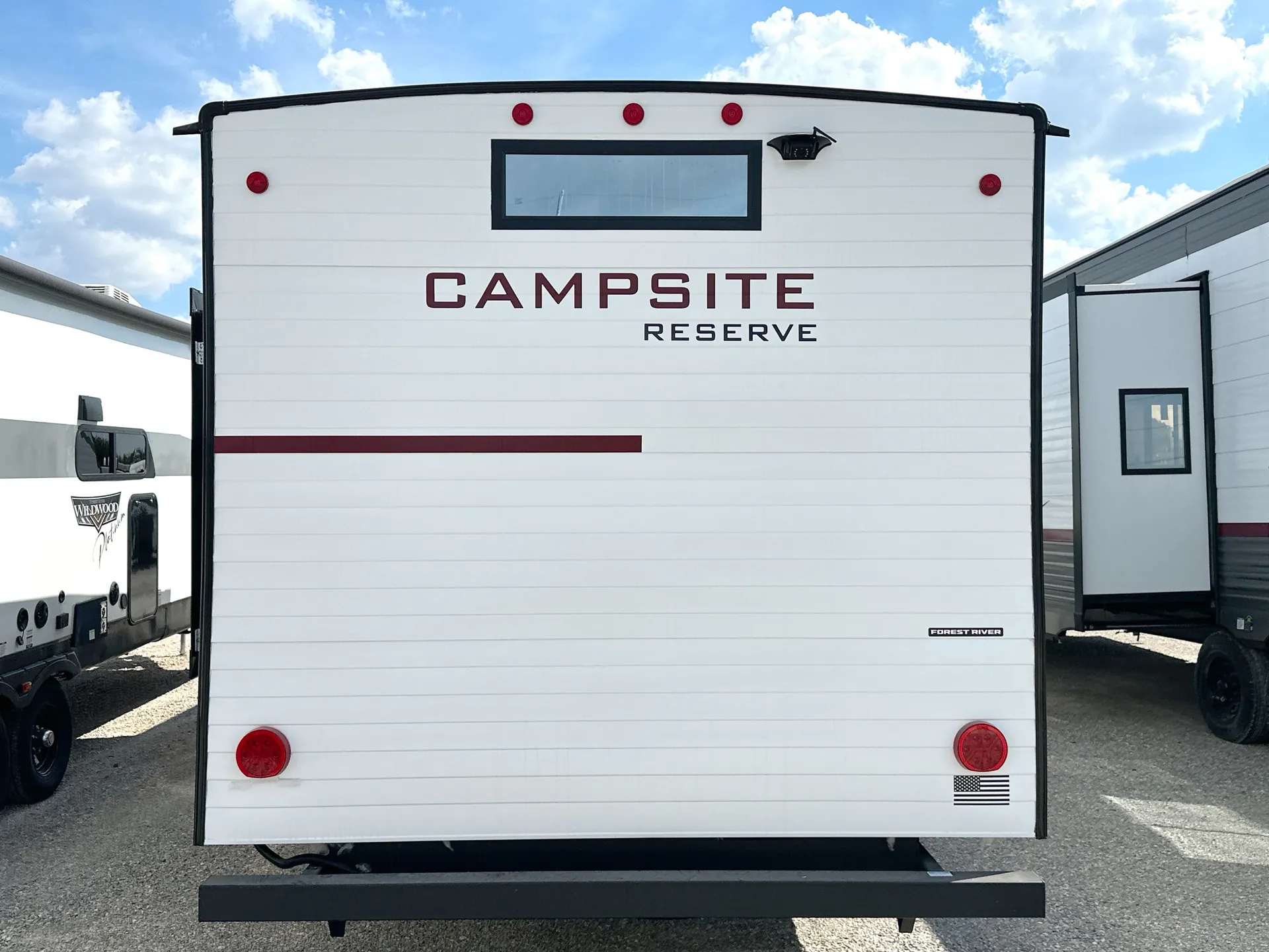 2027 Forest River Campsite Reserve 29TJ — off campside