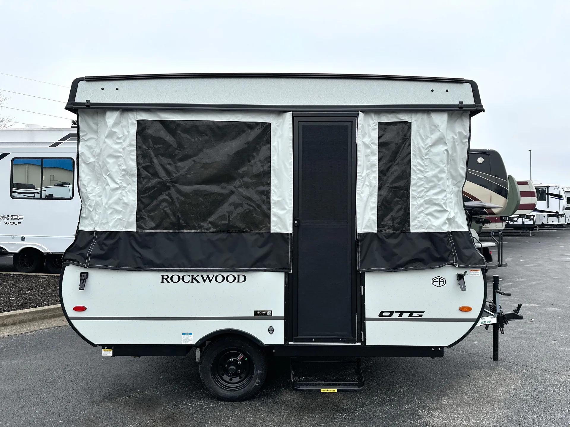 2026 Forest River Rockwood Off The Ground 19OTG — campside