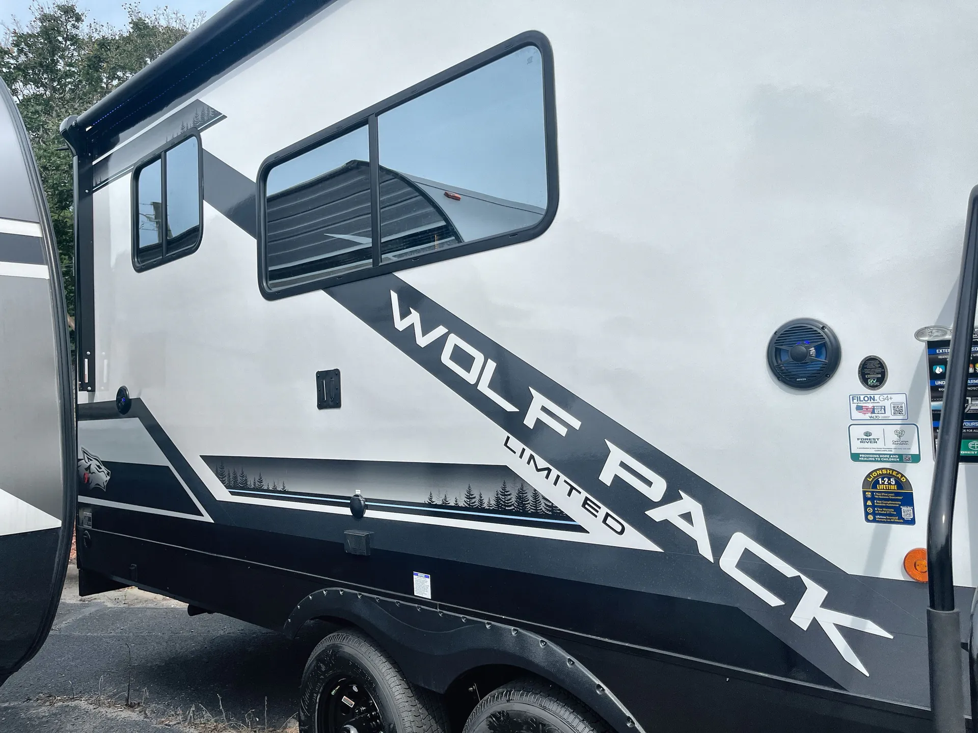 2027 Forest River Cherokee Wolf Pack 25 14 — campside