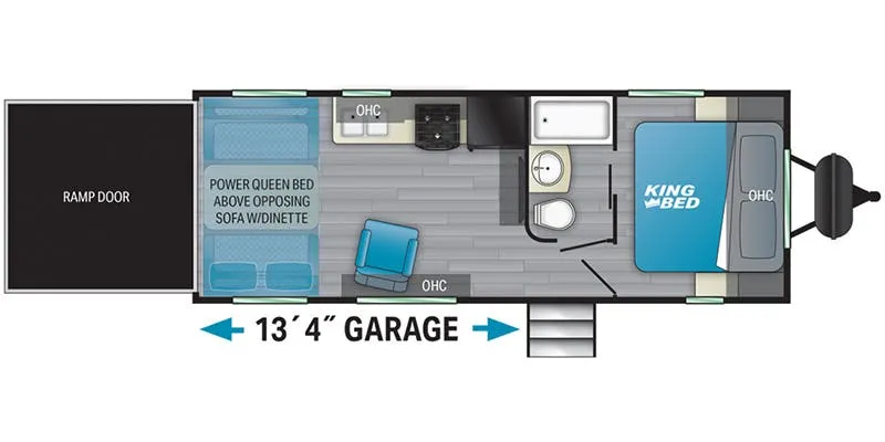 2021 Heartland Fuel 250 - Floor plan
