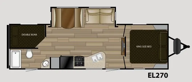 Cruiser RV Embrace 270 floor plan