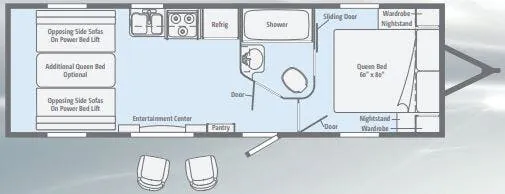 Winnebago Spyder 24FQ floor plan