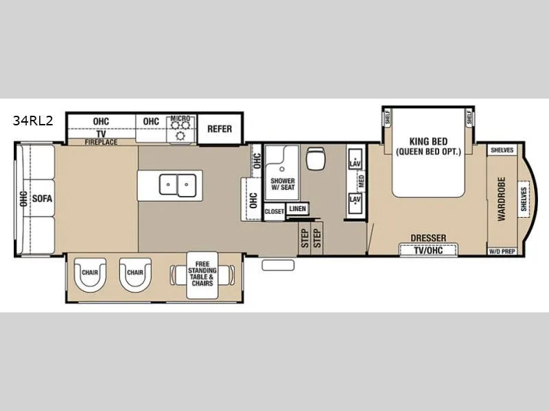 2018 Forest River RV Cedar Creek Hathaway Edition 34RL2 - Photo 2