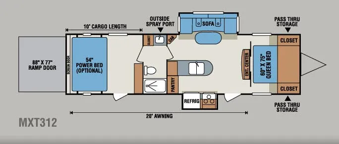 K-Z MXT MXT312 floor plan