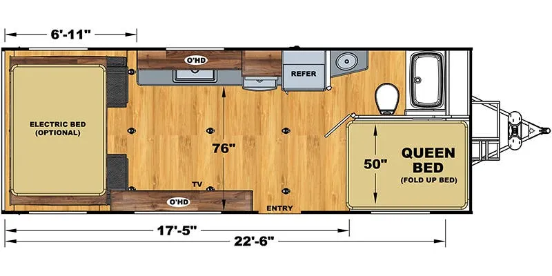 Eclipse Iconic 2020SFG-LE floor plan