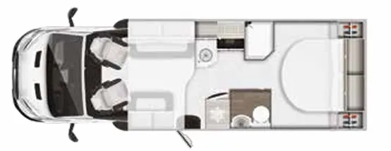Auto-Trail F-Line F74 floor plan