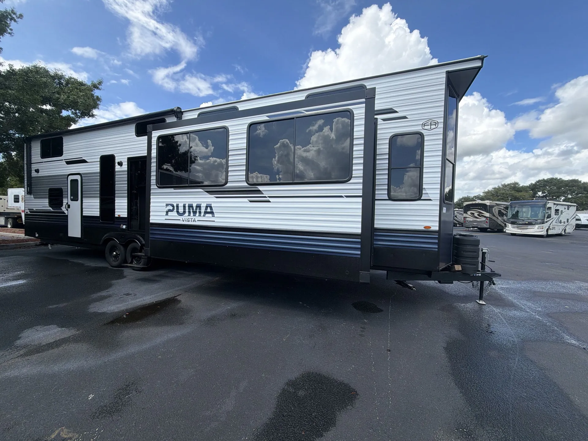 2027 Forest River Puma Vista 402LFT — campside