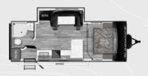 Heartland Sundance 221RB floor plan
