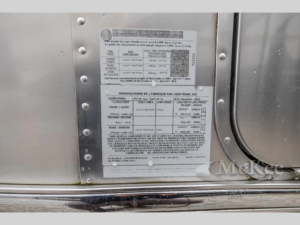 2015 Airstream Flying Cloud 30 - Photo 4
