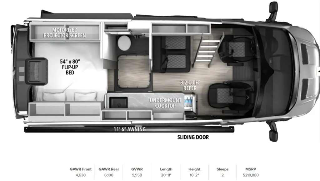 2026 Grand Design Lineage Series VT LVT1 - Floor plan