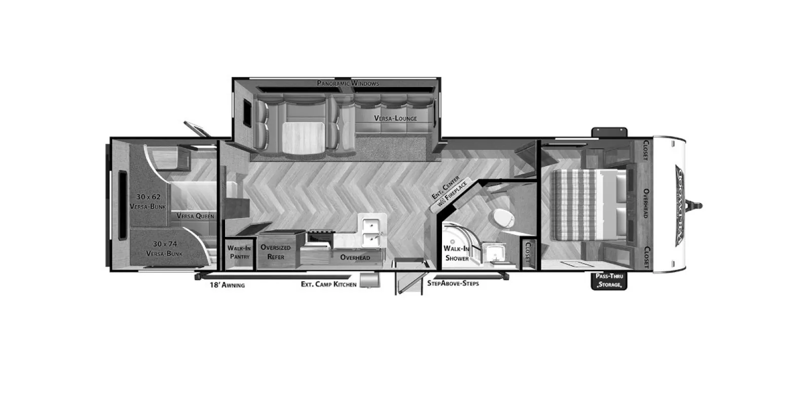 2022 Forest River Wildwood 29VBUD - Photo 3