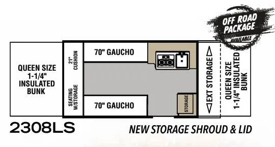 Forest River Viking LS 2308LS floor plan