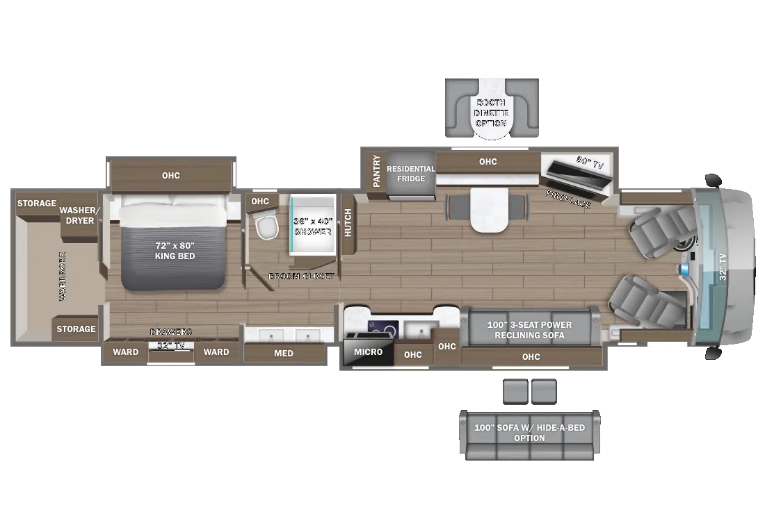 Entegra Coach Anthem 44Z floor plan