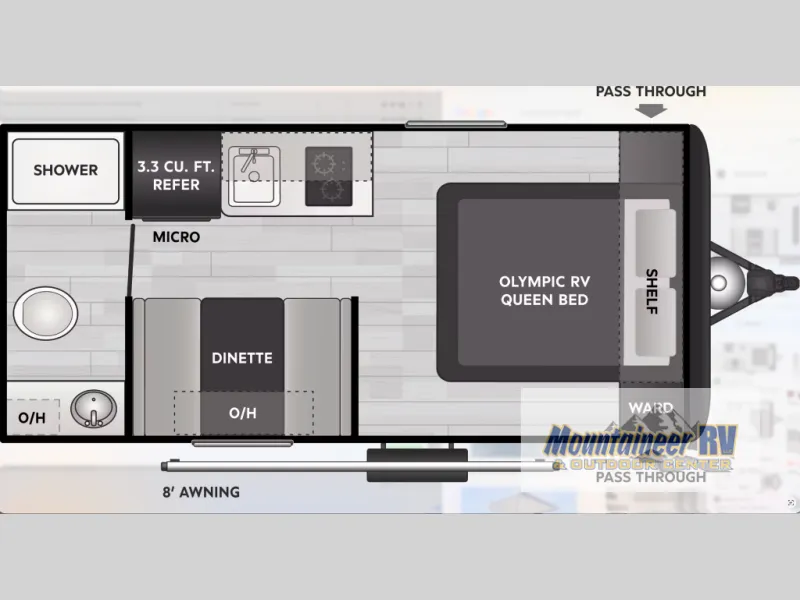 2027 Keystone Hideout Mini 166RB - Photo 3