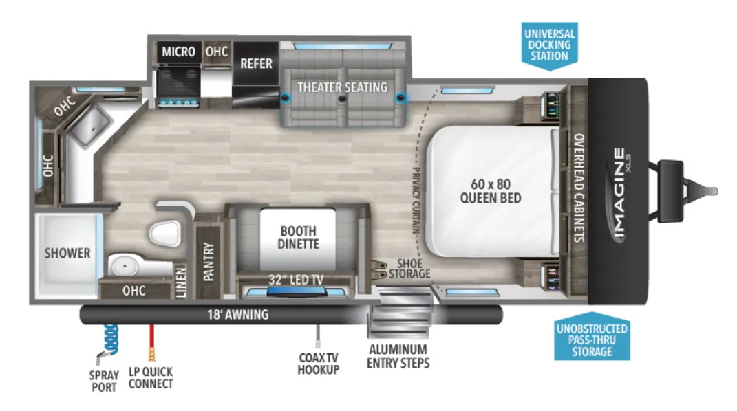 Grand Design Imagine XLS 22MLE exterior