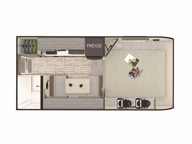 Lance TC 825 floor plan
