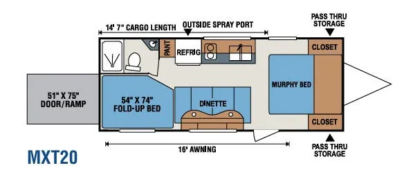 K-Z MXT MXT20 floor plan
