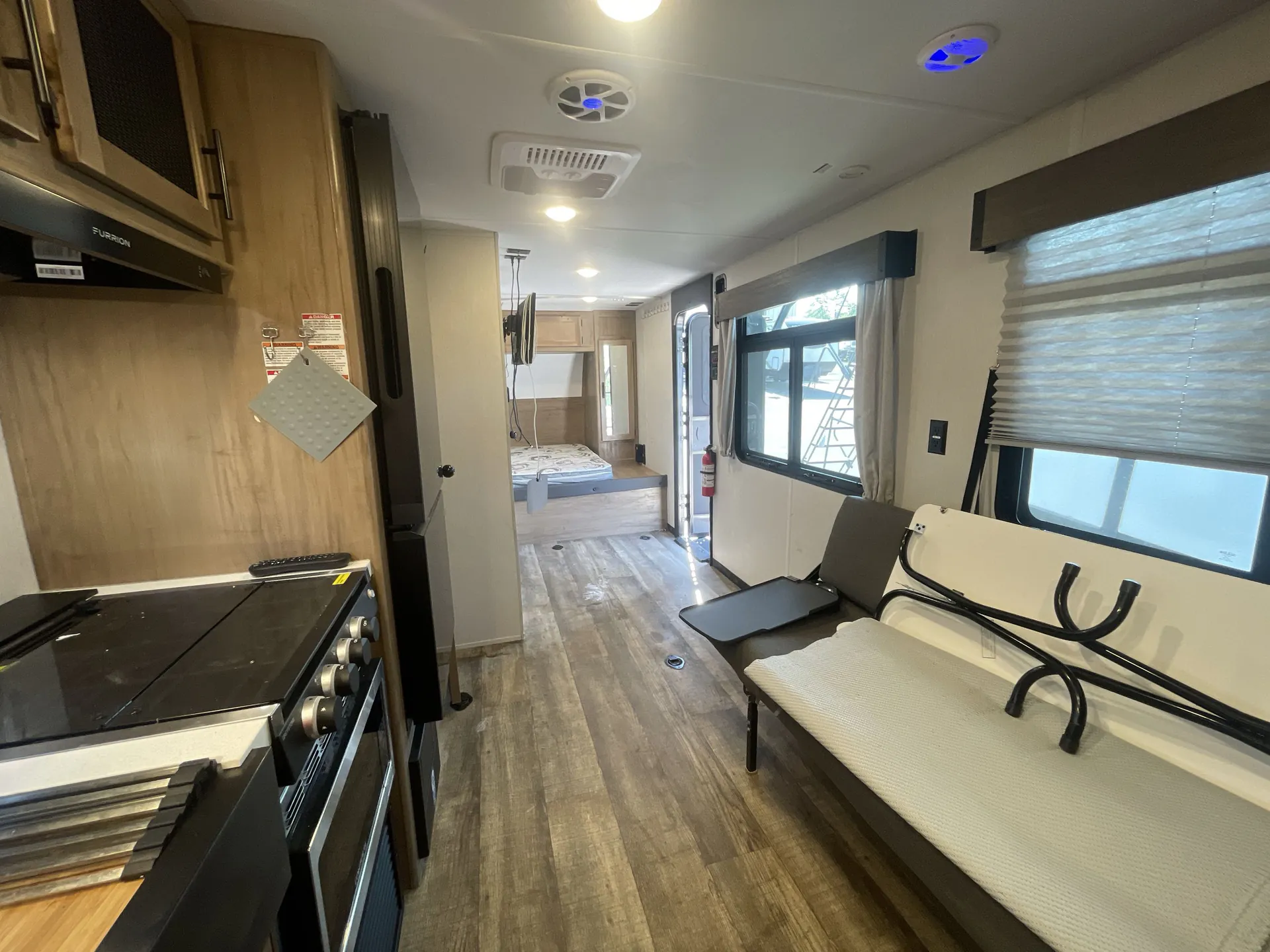 2024 Forest River Cherokee Grey Wolf Black Label 18RRBL — living area main