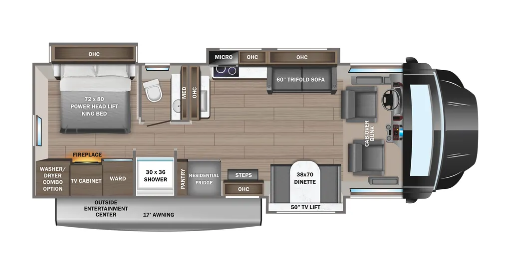2023 Jayco Seneca XT 35L floor plan