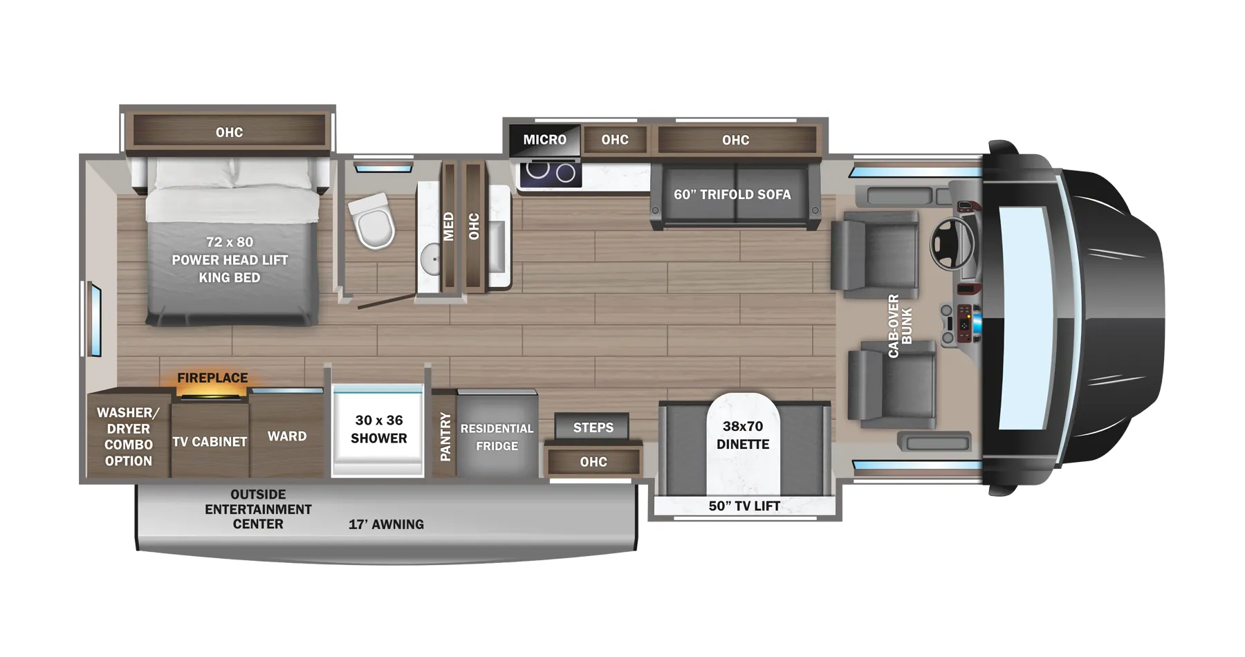 2023 Jayco Seneca XT 35L - Floor plan