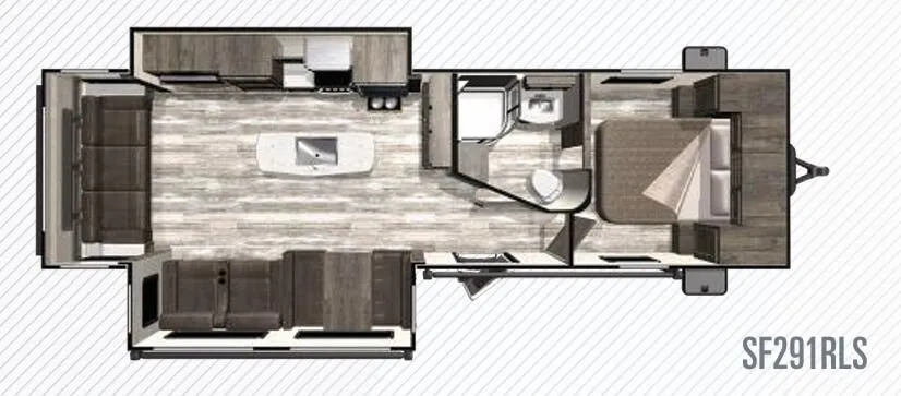 Highland Ridge Silverstar Limited SF291RLS floor plan