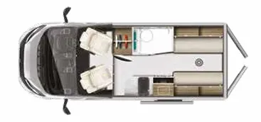 Auto-Trail V-Line SE 540 SE floor plan