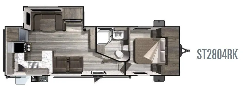 Highland Ridge Silverstar Lite ST2804RK floor plan