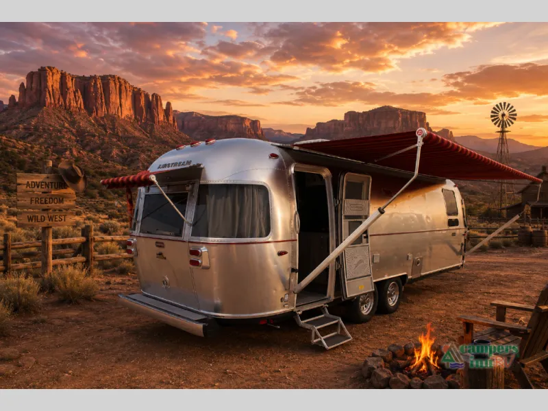 2026 Airstream Stetson + 6666 Special Edition Queen Bed - Main photo