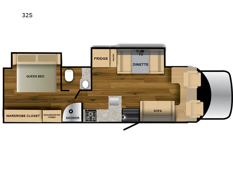 2024 Nexus Verrado 32S - Floor plan