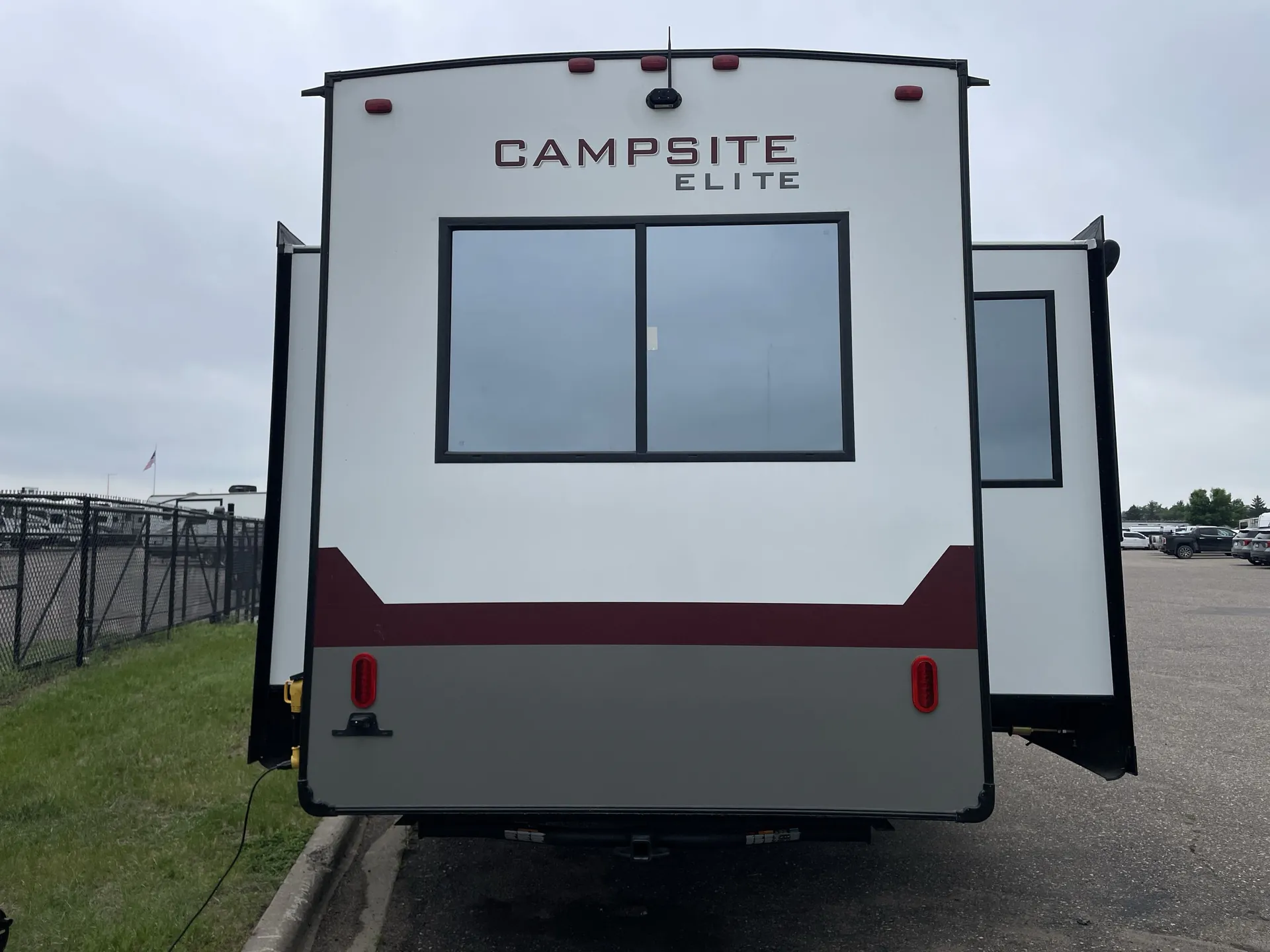2027 Forest River Campsite Elite 36RF — backside