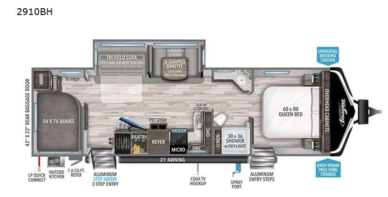 2021 Grand Design Imagine 2910BH - Photo 3